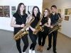 Saxofonové kvarteto - krajská soutěž 2016